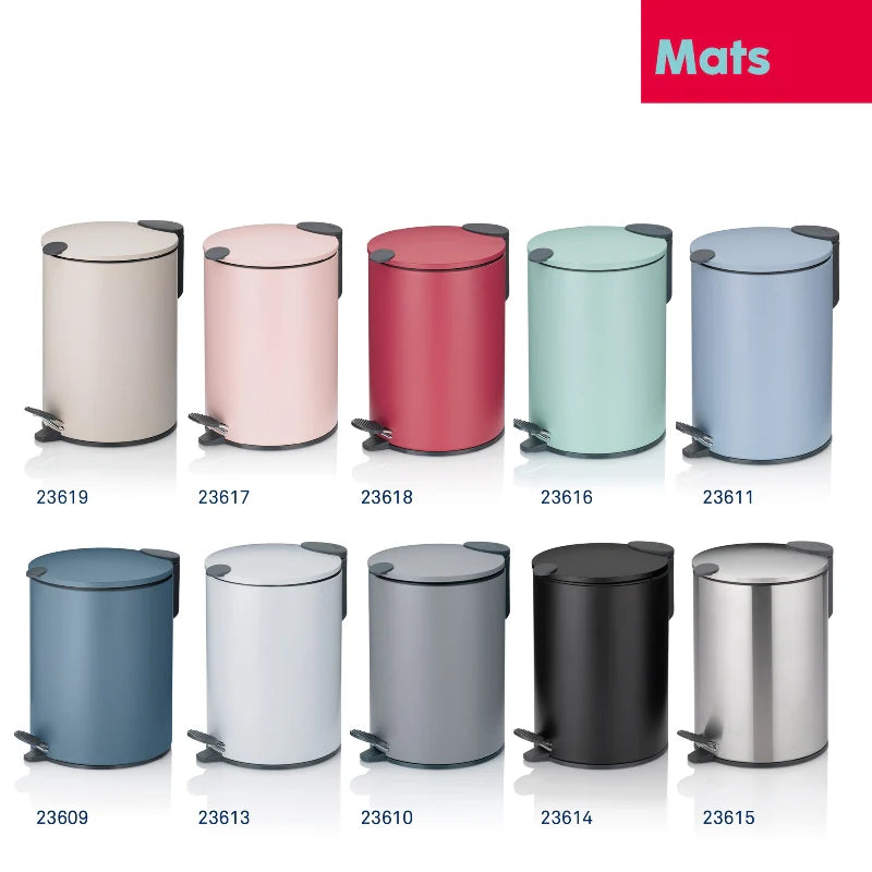 Black 3L Dust Bin Mats H170501