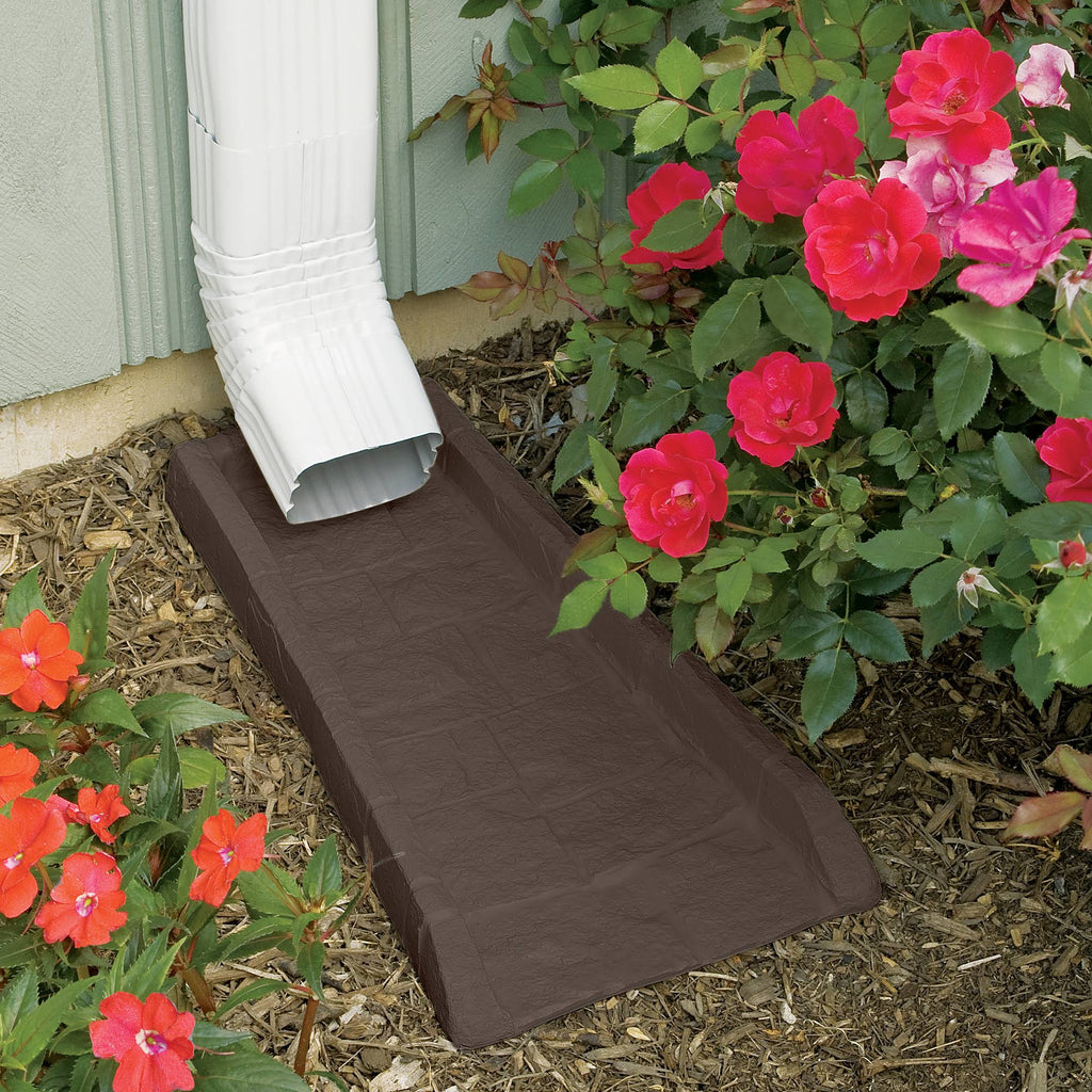 6 Pack Rain Gutter Downspout Splash BLOCK M52870