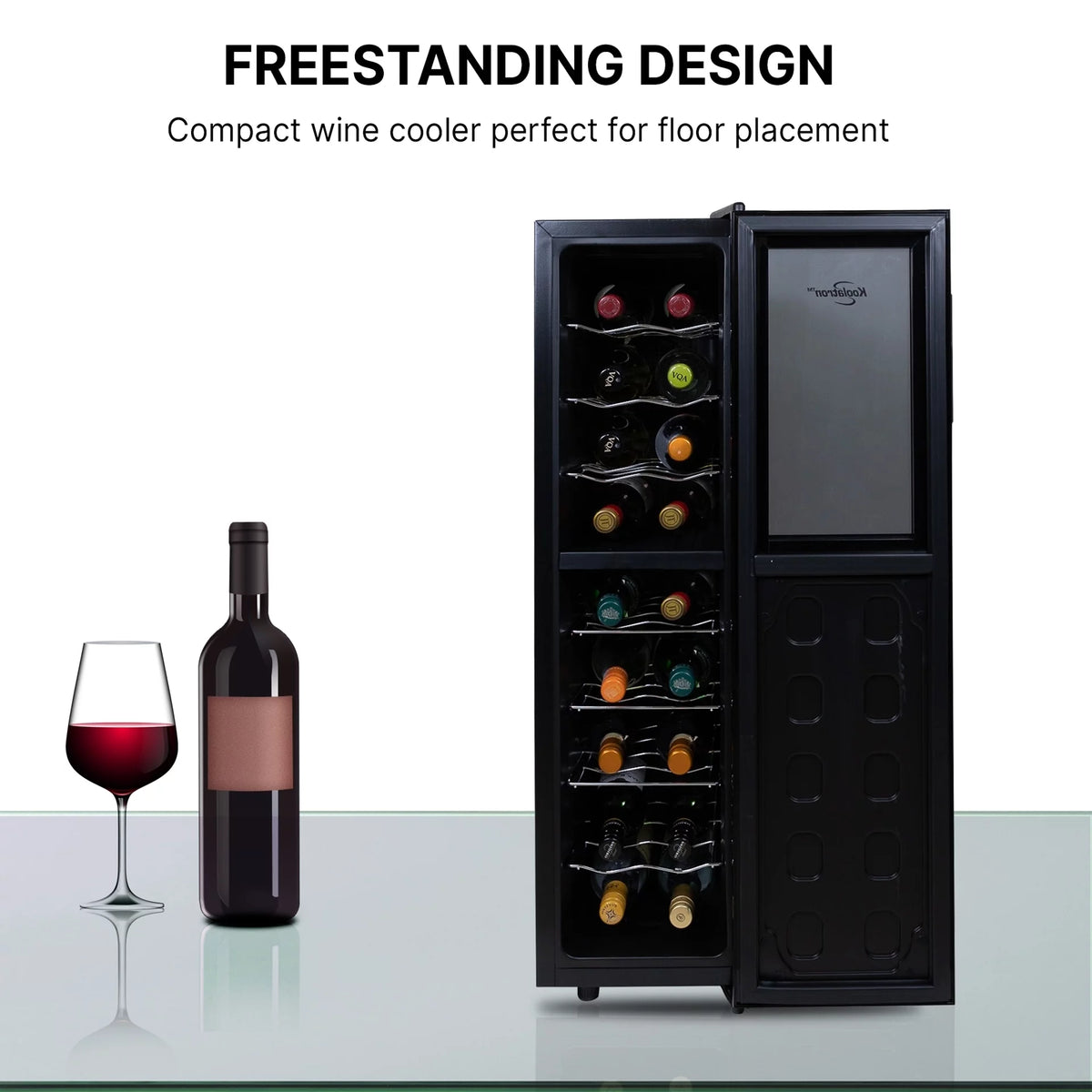 18 Bottle Dual Zone Wine Cooler G829