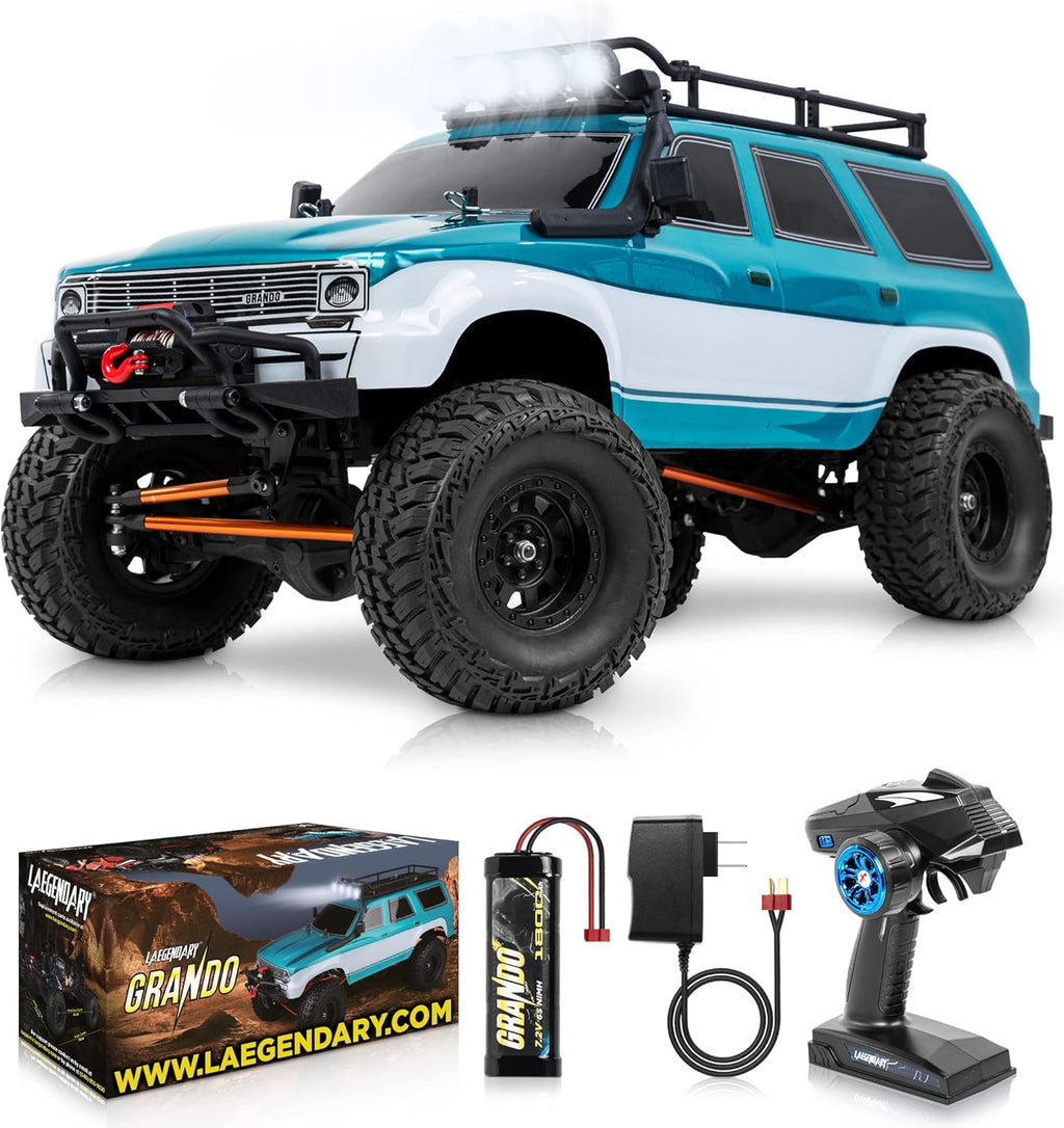 1:10 Scale Red Orange 4x4 Offroad RC Rock Crawler T17486