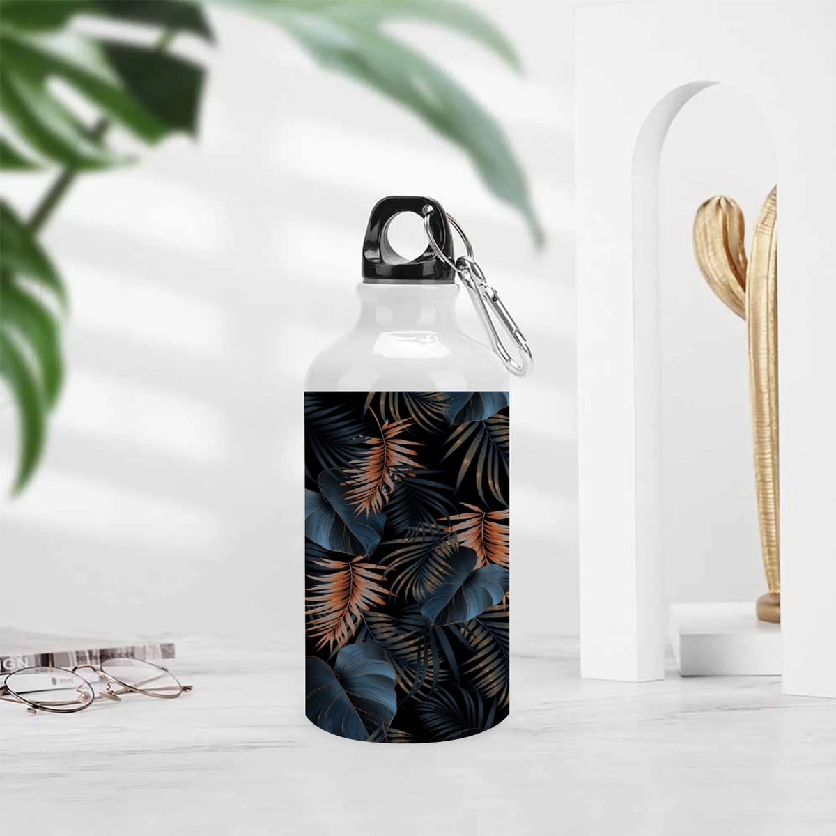 400ml Sport Aluminum Water Bottle with Twist Cap W46862