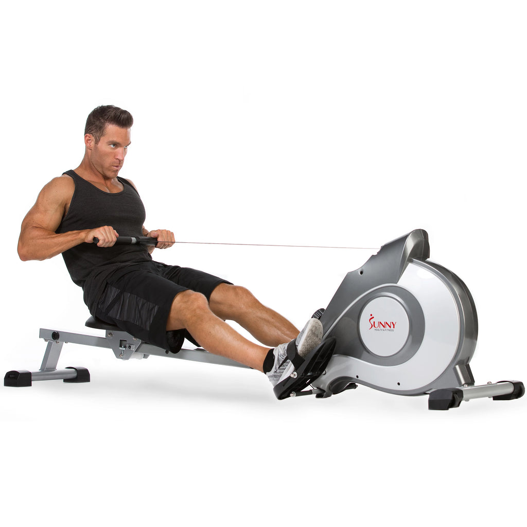 Smart Magnetic Rowing Machine with Extended Slide Rail U7189
