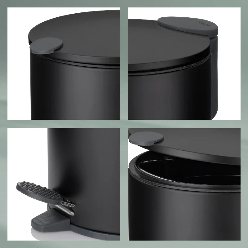 Black 3L Dust Bin Mats H170501