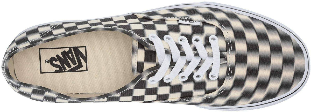 Blur Check Authentic Black Classic White Shoes H438