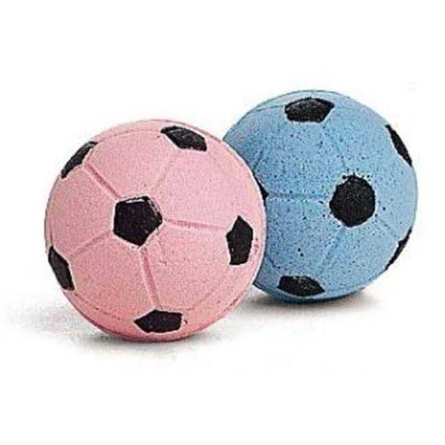 Sponge Soccer Balls Cat Toy V2678
