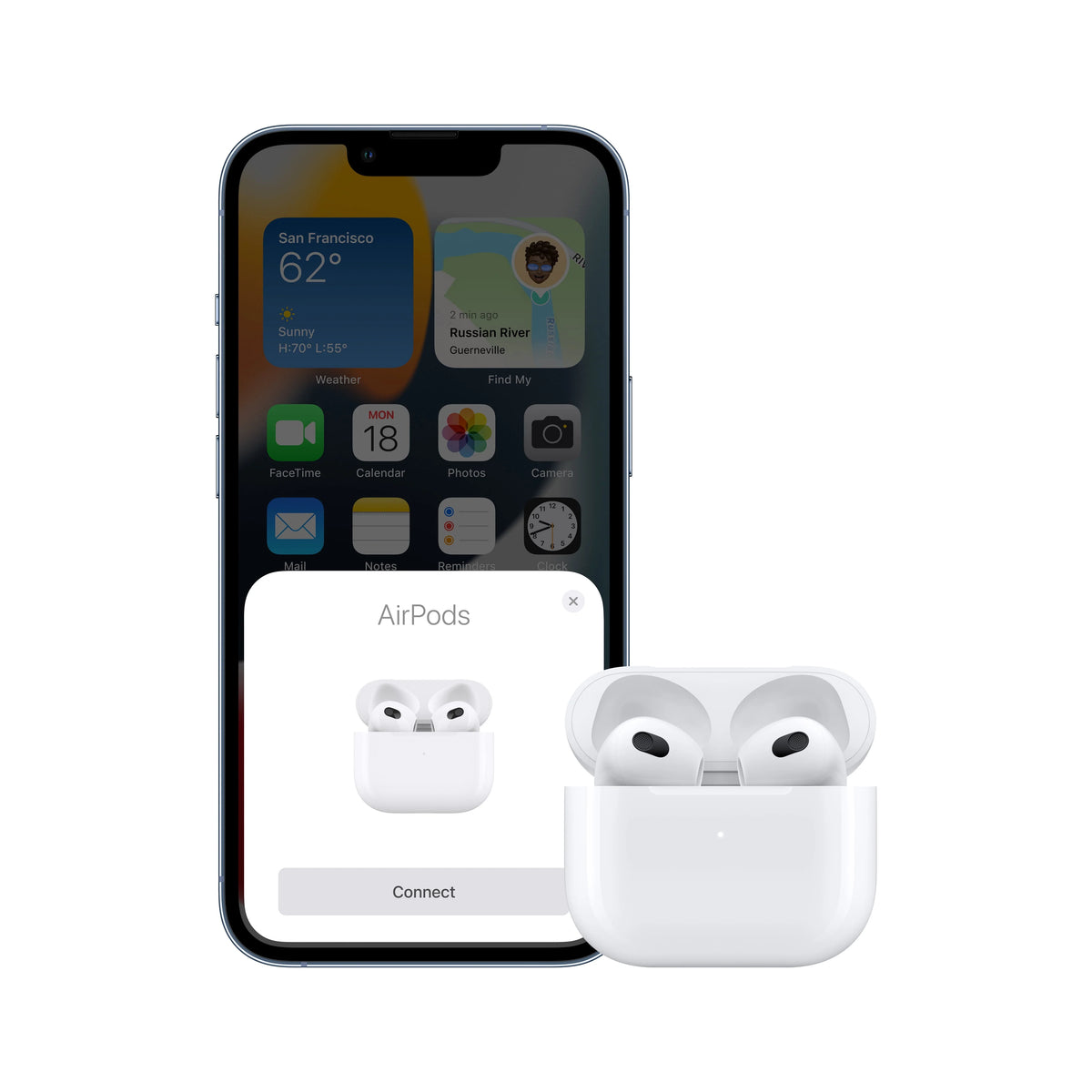 AirPods (3rd generation) with Lightning Charging Case P69135
