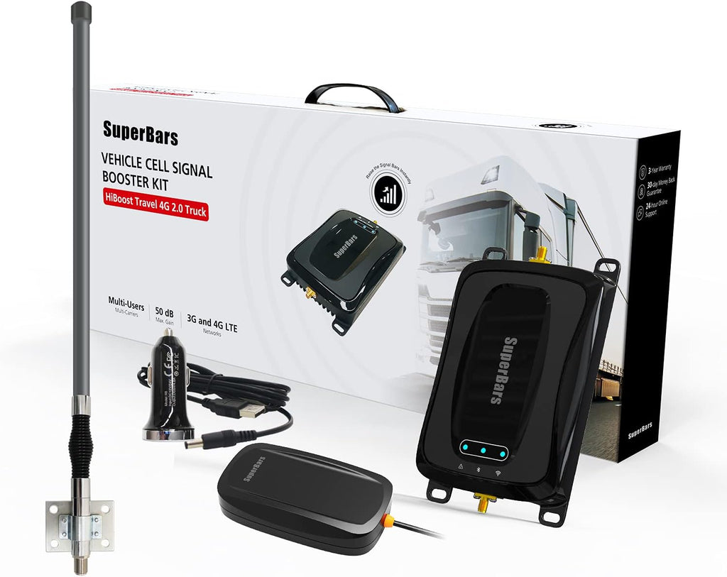 Cell Phone Signal Booster with Bendable Antenna K254