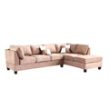 Mocha Microsuede Sectional E346284