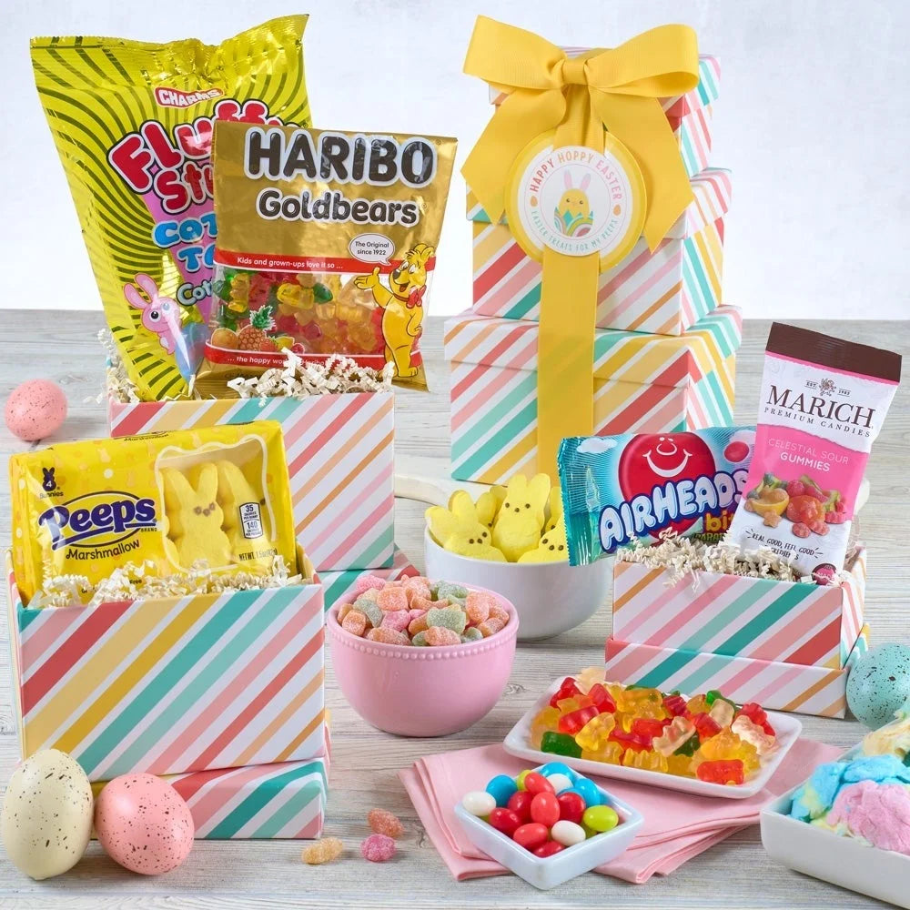 Easter Candy & Popcorn Gift Tower Y430726