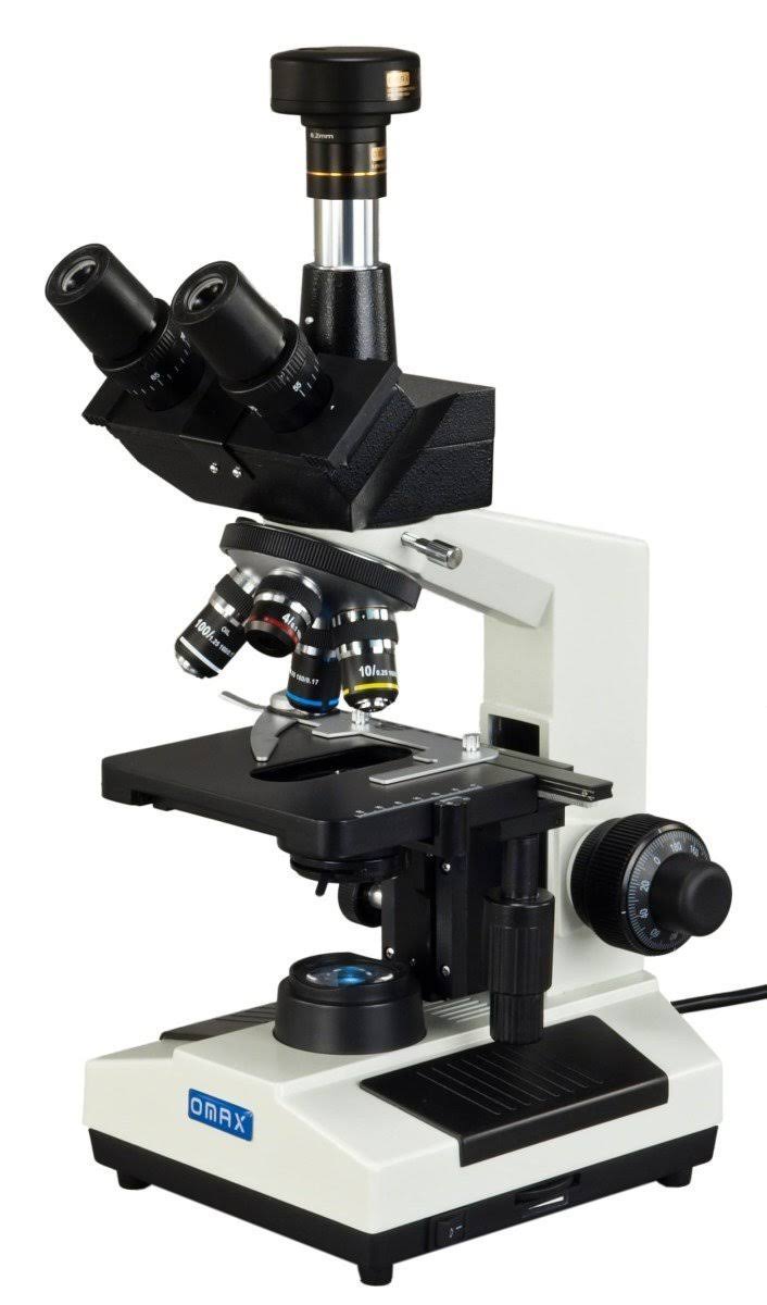 40X-2000X Trinocular Compound LED Microscope with 5MP Digital Camera U73937