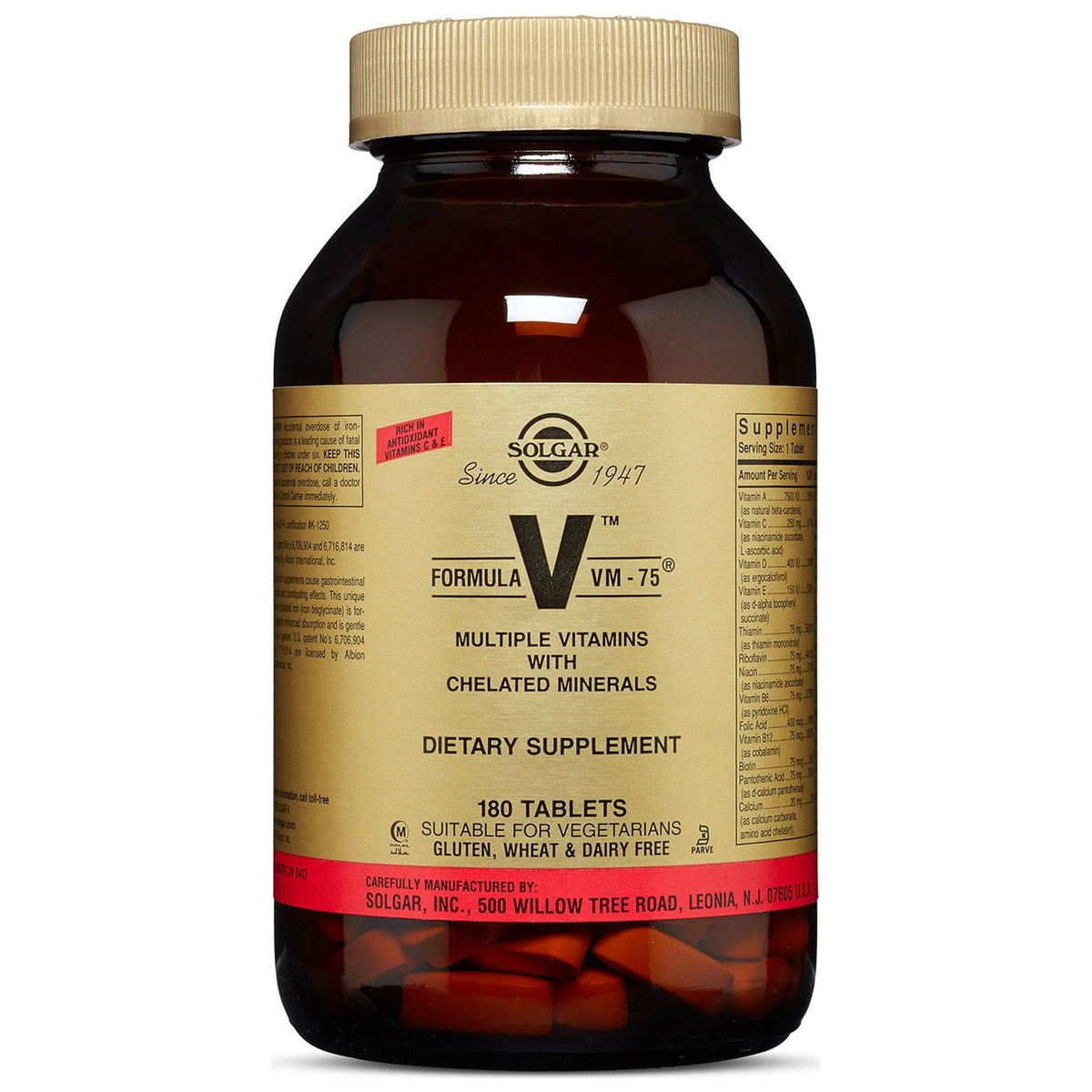 180 Ct Tablets S721260